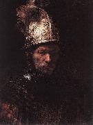Rembrandt Peale The Man with the Golden Helmet oil painting on canvas